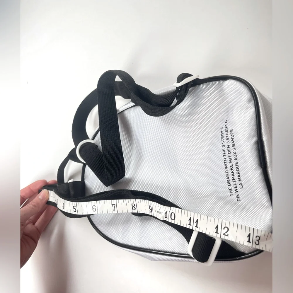 Adidas White and Black Mini Backpack - Picture 9 of 12